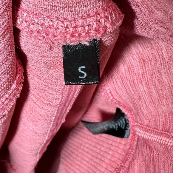 ALPHALETE Rose Pink Aero Leggings Size Small - Picture 4 of 8